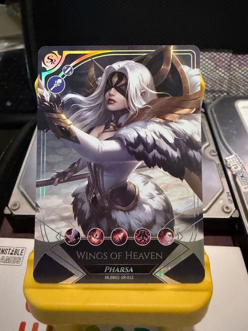 Pharsa SR-012 SR (Category: Raw Singles) located in Taytay. Submitted by chax14 (Listing ID 1468883581, Image 1). Description: with free plastic sleeves When buying more than 5 cards, we can give a small discount.