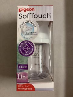 Pigeon SofTouch T-Ester BPP Nursing Bottle 160ml, Babies & Kids ...