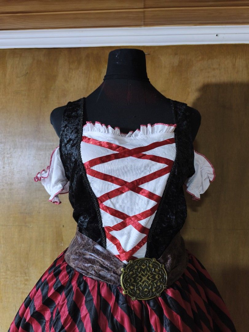 Pirate costume (Category: Dresses) located in Baguio. Submitted by faith_angelo (Listing ID 1468929819, Image 3). Description: Pirate L-XL EUC Longback style PAYMENT FIRST, NO COD LOCATION: BAGUIO CITY/ITOGON BENGUET MOD: J&T REGULAR SHIPPING ONLY.
