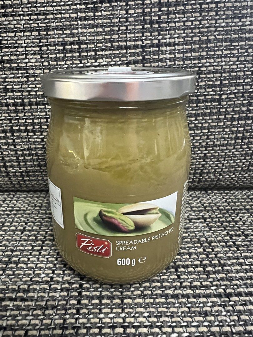 PISTI SPREADABLE PISTACHIO CREAM 600g (Category: Other Food & Drinks) located in Cainta. Submitted by vrenaussiegoods (Listing ID 1468929933, Image 1). Description: .