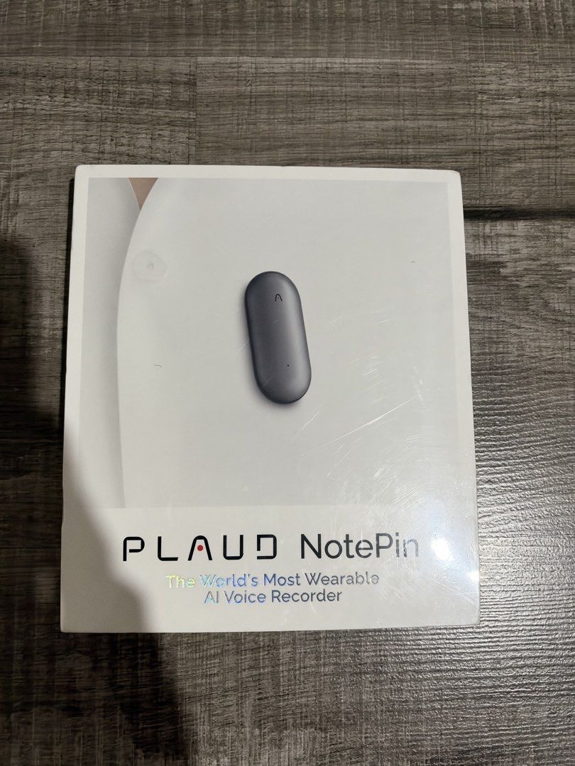 PLAUD NotePin AI Voice Recorder (Category: Other Accessories) located in Paranaque City. Submitted by namastemaster (Listing ID 1468860531, Image 1). Description: 🎙️ FOR SALE — PLAUD NotePin AI Voice Recorder ✨ UNSEALED BUT NEVER OPENED / UNUSED 📦 Item: PLAUD NotePin AI Voice Recorder ✅ Unsealed but unopened ✅ Unused ✅ AI-powered voice recording and transcription device ✅ Compact and wearable design ✅ Great for meetings, lectures, interviews, a