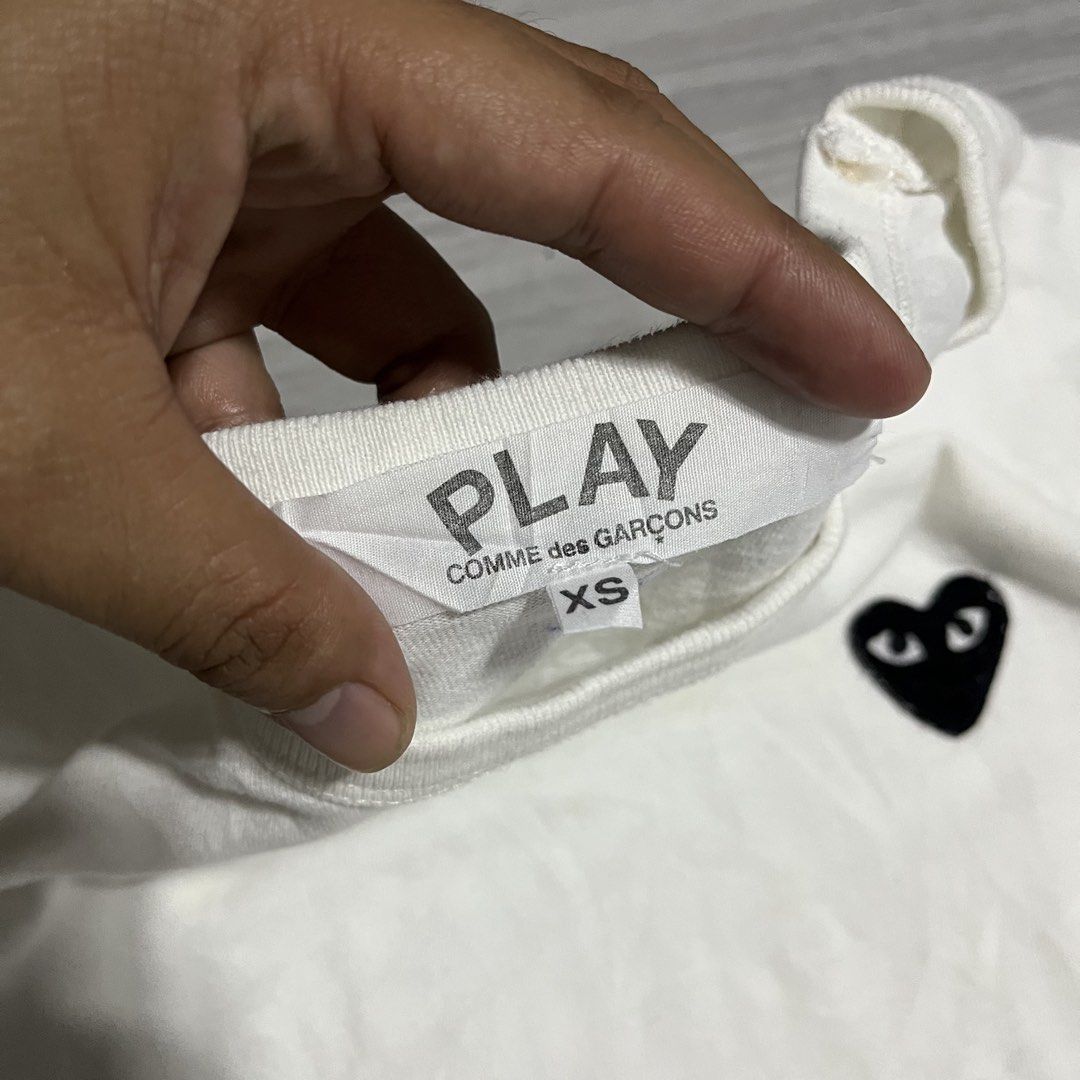 PLAY (Category: Tshirts & Polo Shirts ) located in Iloilo. Submitted by thrift2cali (Listing ID 1468721416, Image 3). Description: ITEM NAME: PLÄ Y DIMES: 18 / 25 SIZE: SMALL CONDITION: EXCELLENT ISSUE: NEEDS WASHH ONLY COLOR MAY VARY DUE TO LIGHTING - ADD SF OUTSIDE ILL CITY!.