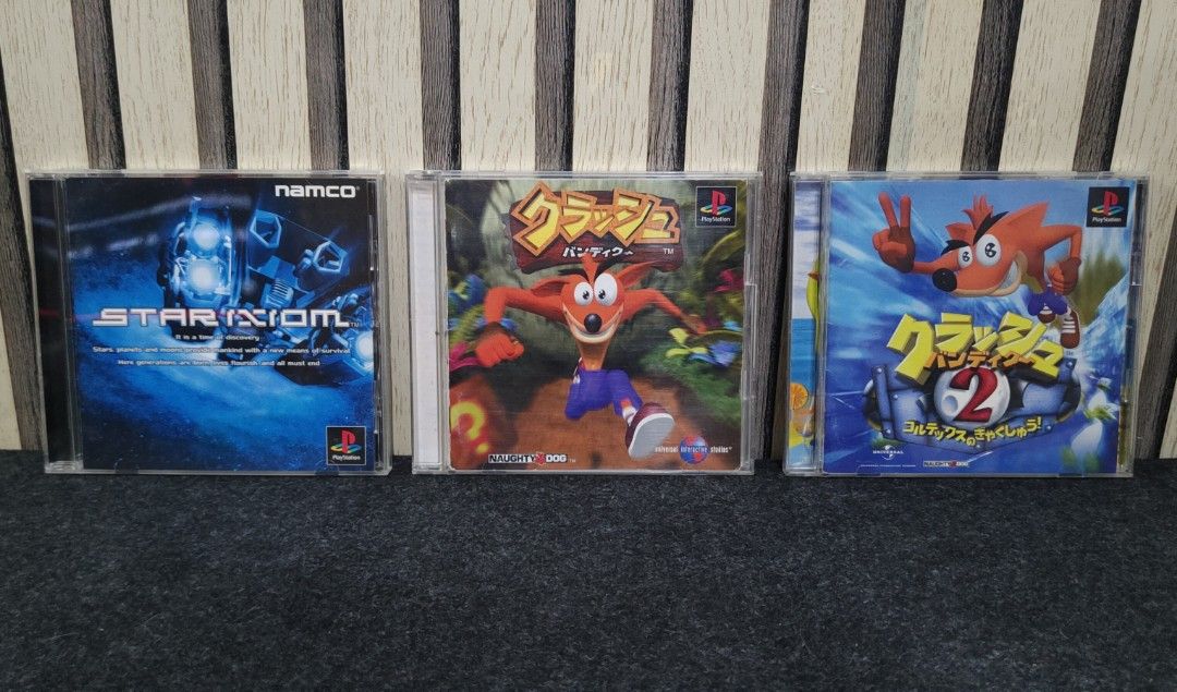 PLAYSTATION GAMES (Category: PlayStation) located in Caloocan City. Submitted by RetroGuild (Listing ID 1468866021, Image 1). Description: AVAILABLE‼️ ✨ PLAYSTATION GAMES 🪙 PRICELIST: • STAR IXIOM - ₱499 • CRASH BANDICOOT - ₱799 • CRASH BANDICOOT 2: CORTEX STRIKES BACK - ₱599 📝 IMPORTANT NOTES: • Original/Genuine Games • Tested and in Good Working Condition • Compatibility: PS1, PS One, PS2 PS3 (NTSC-J or M0dded Units) ⚠️ DISCLAIMER: • Please n