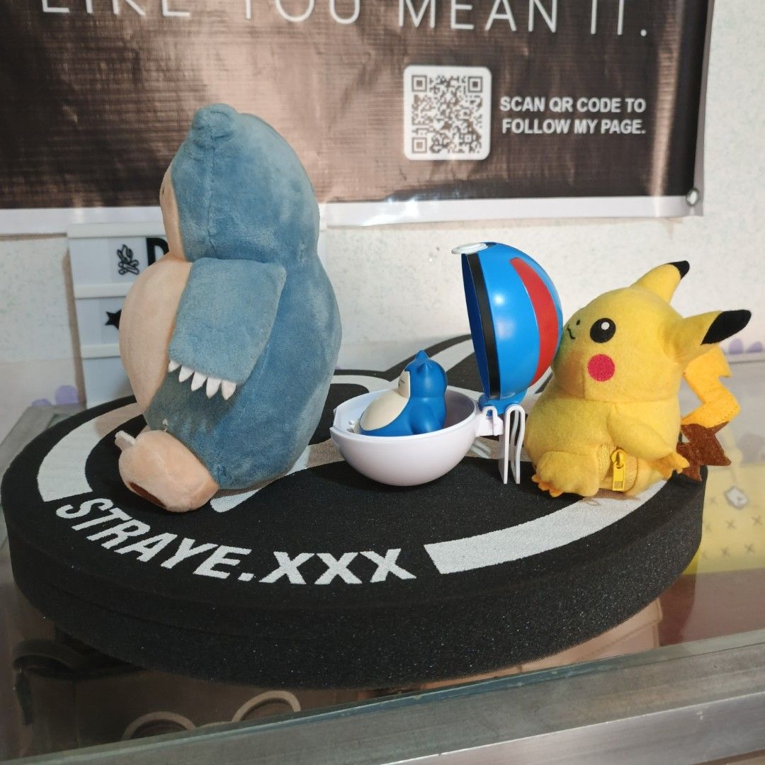 Pokemon (Snorlax/Pikachu) (Category: Action & Battle Toys) located in Batangas. Submitted by D.CAP (Listing ID 1468725438, Image 2). Description: For Sale:⬇️ 🛒Pokemon (Snorlax/Pikachu) 🅿️ 299.00 + SF Yours ✅ 📦 As-is condition nabili ko siya sa japan surplus. *Original with Markings *Check picture for details *No Box 📌 Batangas city Location 📦 Ship Nationwide (J&T D2D/LBC SFcop) 📩 DM for speed Transaction 🧾 NO cod❌ / Payment First✅ Ⓜ️🅾️🅿️