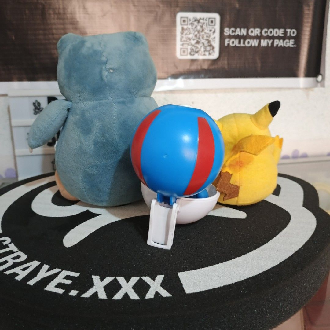 Pokemon (Snorlax/Pikachu) (Category: Action & Battle Toys) located in Batangas. Submitted by D.CAP (Listing ID 1468725438, Image 3). Description: For Sale:⬇️ 🛒Pokemon (Snorlax/Pikachu) 🅿️ 299.00 + SF Yours ✅ 📦 As-is condition nabili ko siya sa japan surplus. *Original with Markings *Check picture for details *No Box 📌 Batangas city Location 📦 Ship Nationwide (J&T D2D/LBC SFcop) 📩 DM for speed Transaction 🧾 NO cod❌ / Payment First✅ Ⓜ️🅾️🅿️