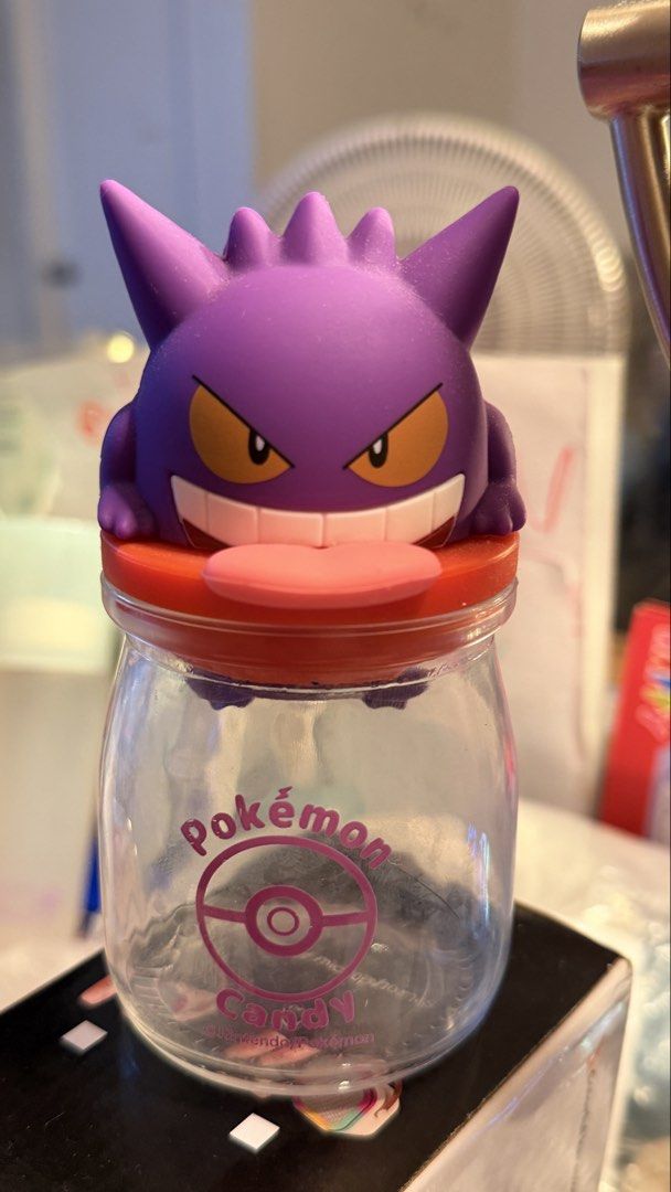 Pokémon Gengar Candy Bottle (Category: Character Goods) located in Las Pinas. Submitted by kcshoponline.ph (Listing ID 1468724640, Image 1). Description: QR payment LBC | J&T | Lala or similar 📍Las Pinas.