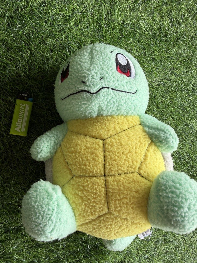 Pokémon Squirtle Plushie (Category: Plushies & Soft Toys) located in Makati City. Submitted by thethrilltofind (Listing ID 1468856573, Image 3). Description: Pokémon Squirtle Plushie 3RD ROUND ₱150 only.