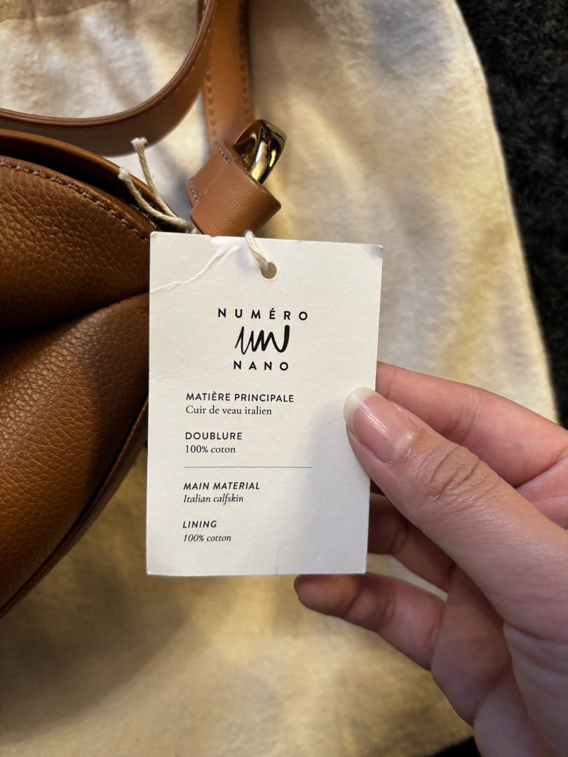 Polène Tonca in Camel (Category: Cross-body Bags) located in Pasay City. Submitted by N30G0TMYBAEK (Listing ID 1468767767, Image 2). Description: - Brand: Polène Tonca - Material: Smooth calfskin leather with cotton lining in Camel color - Hardware: Premium gold-tone hardware - Design: Structured saddle silhouette with adjustable shoulder strap - Condition: Brand new, never used - Inclusions: Original dust bag and paper tags attached Bag is origi