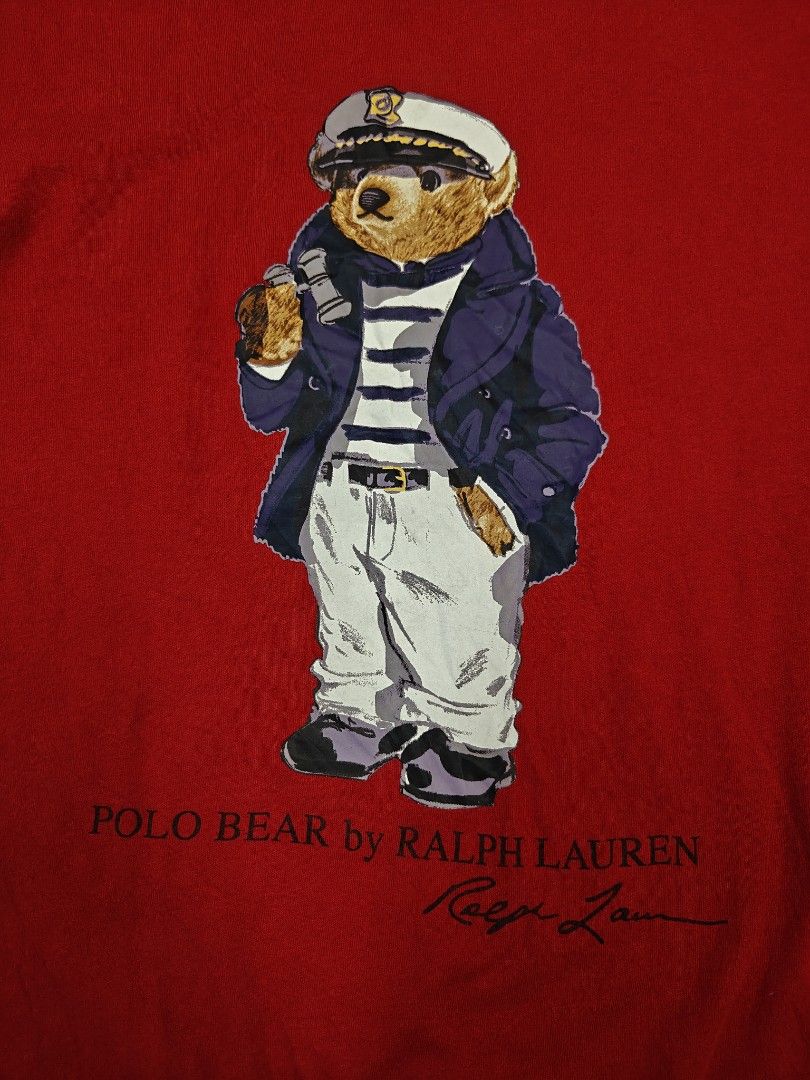 POLO BEAR BY RALPH LAUREN (Category: Shirts) located in Bacolod City. Submitted by yobibstuffs (Listing ID 1468883631, Image 3). Description: POLO BEAR BY RALPH LAUREN SIZE: SMALL DIMENSIONS WIDTH: 15 LENGTH: 21'5 GOOD CONDITION NEED WASH 🧼🫧 PRICE: 799+SF OUTSIDE BACOLOD CITY 🏙️ 🌆 PM ME!📥📥📥.