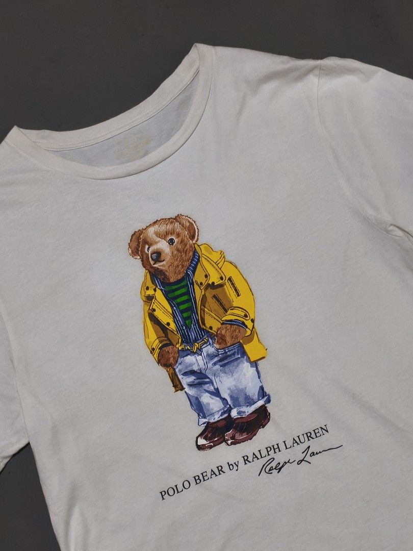 Polo Bear Ralph Lauren Tshirt (Category: Tshirts & Polo Shirts ) located in Toledo. Submitted by thejosepharchiveonig (Listing ID 1468728759, Image 2). Description: 18W | 27L fits Xs-Small frame men S-Medium frame womens only issue: faded print tag 📍Cebu.