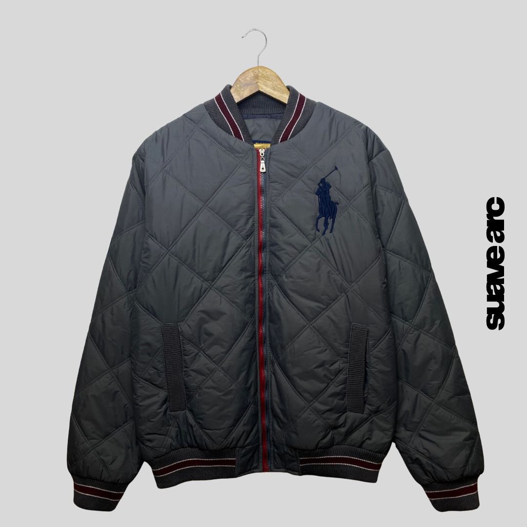 POLO BY RALPH LAUREN BOMBER JACKET (Category: Luxury Apparel) located in La Trinidad. Submitted by suave.arc (Listing ID 1468863530, Image 1). Description: POLO BY RALPH LAUREN BOMBER JACKET EXCELLENT CONDITION SIZE: XL ON TAG BUT BEST FIT L ( 22x28 ) LOCATION: BAGUIO CITY / LA TRINIDAD SHIPPING via JNT.