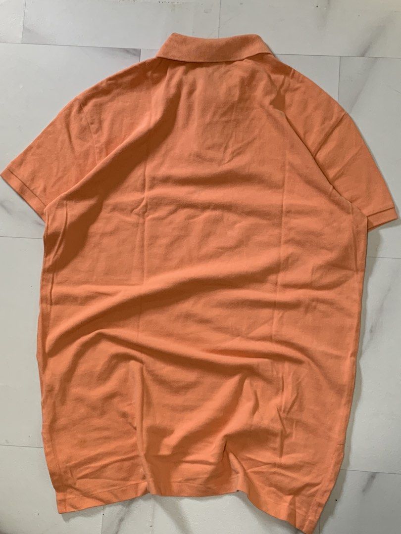 Polo Ralph Lauren (Category: Tshirts & Polo Shirts ) located in Angeles City. Submitted by badillajel81176 (Listing ID 1468775553, Image 2). Description: WTS –Polo by Ralph Lauren/Classic Orange Color way🏇 📏 Size: Tag size “Small in tag/Fit To Medium 📏 Measurements: Width : 19.3 Length: 28 💢Issue- no issue ✨ Condition: 10/10 🟦 Color Rate:10/8 📍 Pampanga Angeles City 📦 Shipping available nationwide.