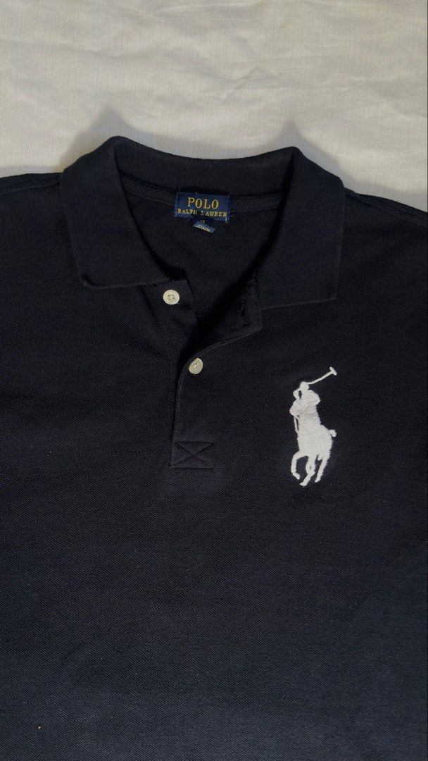 POLO RALPH LAUREN (Category: Tshirts & Polo Shirts ) located in Davao. Submitted by kelsocool (Listing ID 1468800432, Image 3). Description: Polo Ralph Lauren Colorblock Script Polo Shirt Size: S Dimes (inch): 21 (F) / 22.5 (B) - length 17.5 - width 8 - sleeve color rate: 9/10 good condition issue - none Description: Eye-catching Polo Ralph Lauren colorblock polo in yellow, navy, and green, featuring embroidered Big Pony and vintage script front 