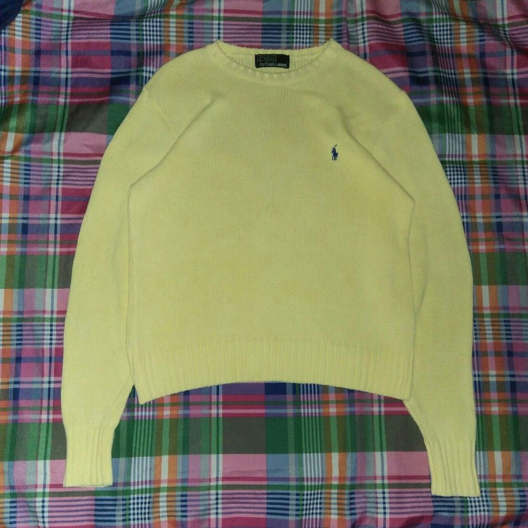 POLO RALPH LAUREN KNITTED SWEATSHIRT (Category: Coats, Jackets and Outerwear) located in Cebu City. Submitted by imbapicker (Listing ID 1468866987, Image 1). Description: POLO RALPH LAUREN KNITTED SWEATSHIRT SIZE SMALL WIDTH 20" LENGTH 21" EXCELLENT CONDITION 850 +SHIPP DM IF INTERESTED 📩 LOCATION LAPU-LAPU CITY.