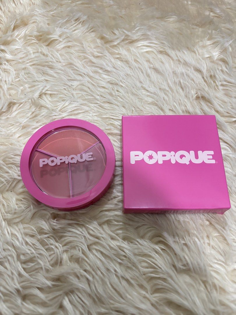 Popique All-Over Multiuse Cream Palette - Beverly Bloom (Category: Makeup) located in Paranaque City. Submitted by _outfits (Listing ID 1468919589, Image 2). Description: Popique All-over multiuse cream palette Shade: Beverly Bloom swatched only.