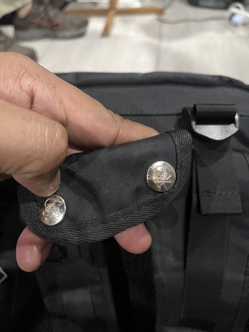 Porter x Mastermind Japan Backpack with Laptop Compartment /Black (Category: Backpacks) located in Camalaniugan. Submitted by anarchymonopoly052128 (Listing ID 1468921105, Image 3). Description: Width: 13 Inches Length:19 Inches (Adjustable ) Depth: 6.5 Inches .