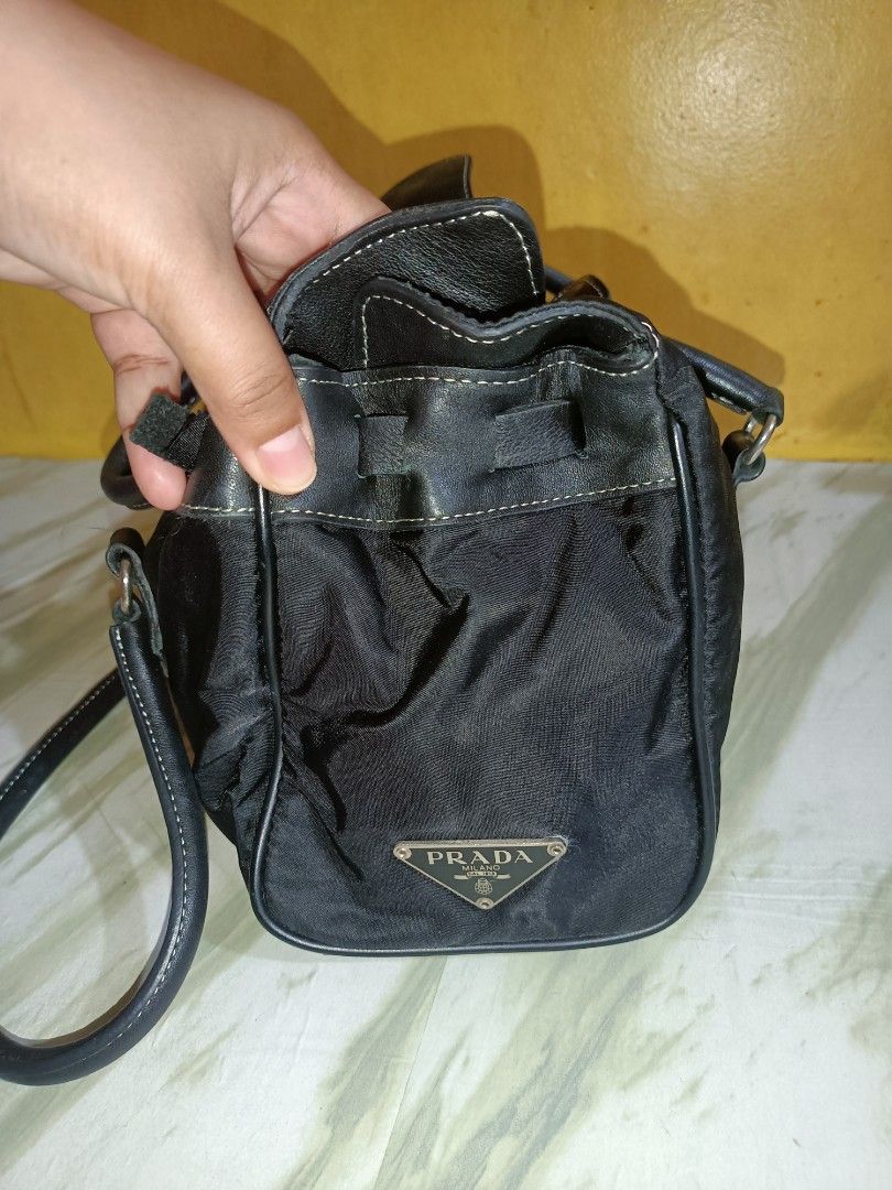 Prada Fold-over Shoulder Bag (Category: Shoulder Bags) located in Bolinao. Submitted by shayne_0215 (Listing ID 1468930153, Image 3). Description: - No Code and No Underzip, just Name Plate and hologram inside - No Flaws - Last Price Posted - Deal Now, Pay Now - MOP: GCASH - SF will be shouldered by the buyer.
