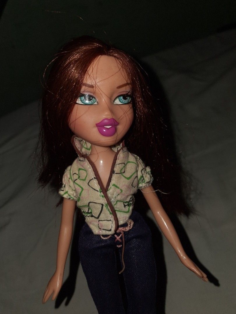 PRELOVED Bratz Bowling Meygan (Category: Designer & Blind Box Toys) located in Manila. Submitted by stevenloyo77190 (Listing ID 1468761646, Image 1). Description: -Not in her original chlothes -Doll stand not included.