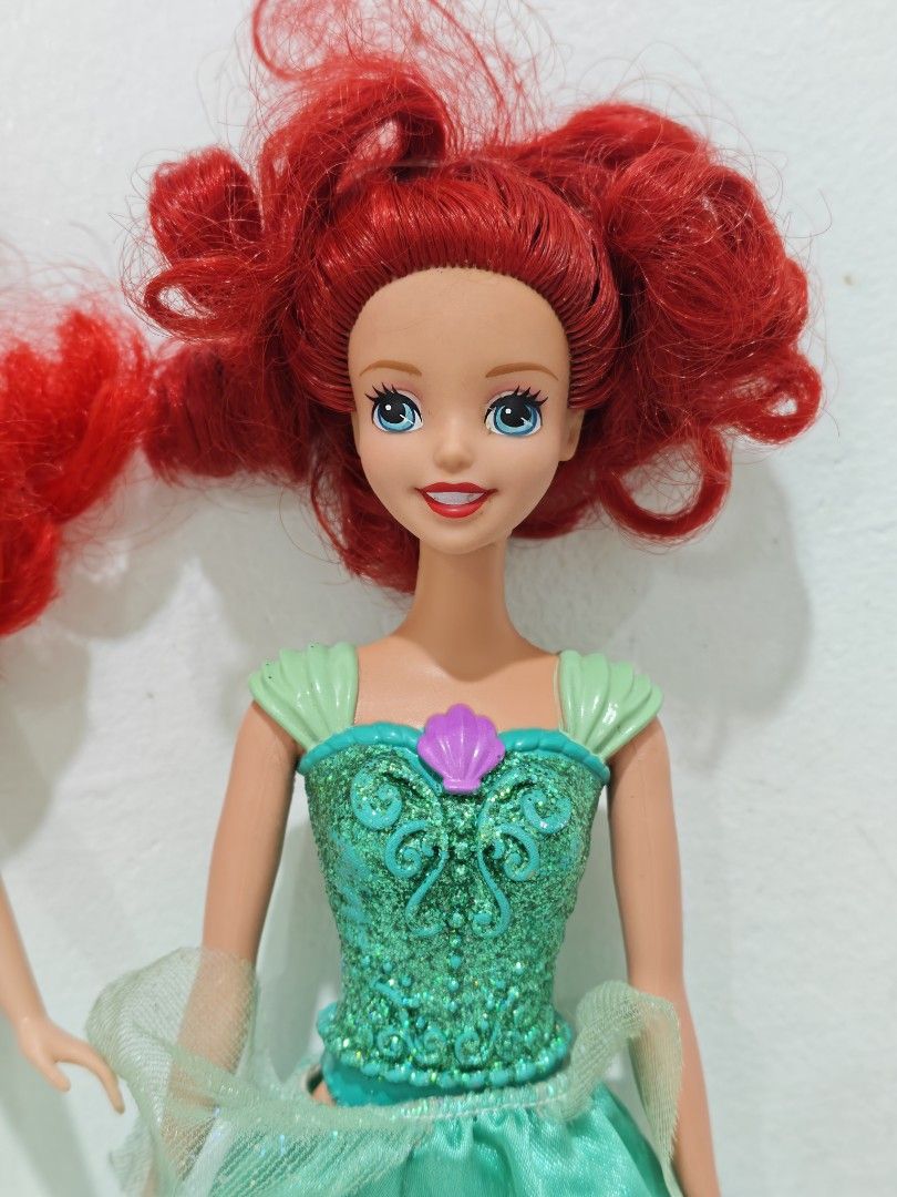 Preloved Disney Princess Ariel Bundle (Category: Kids Toys) located in Pasig City. Submitted by dian.juliet (Listing ID 1468758454, Image 2). Description: Preloved ▪️As is ▪️What you see is what you get. ▪️Colors may vary due to lightning. ▪️Flaws are barely noticeable. ▪️Feel free to message me for other details. :) 🖤 𝓭𝓲𝓪𝓷 𝓳𝓾𝓵𝓲𝓮𝓽.