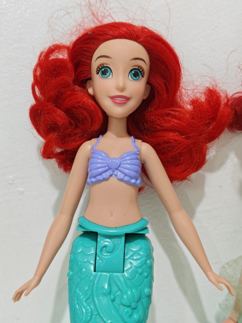 Preloved Disney Princess Ariel Bundle (Category: Kids Toys) located in Pasig City. Submitted by dian.juliet (Listing ID 1468758454, Image 3). Description: Preloved ▪️As is ▪️What you see is what you get. ▪️Colors may vary due to lightning. ▪️Flaws are barely noticeable. ▪️Feel free to message me for other details. :) 🖤 𝓭𝓲𝓪𝓷 𝓳𝓾𝓵𝓲𝓮𝓽.