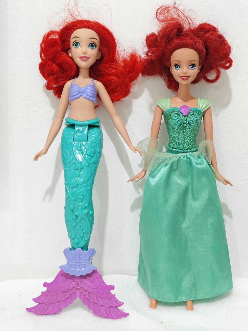 Preloved Disney Princess Ariel Bundle (Category: Kids Toys) located in Pasig City. Submitted by dian.juliet (Listing ID 1468758454, Image 1). Description: Preloved ▪️As is ▪️What you see is what you get. ▪️Colors may vary due to lightning. ▪️Flaws are barely noticeable. ▪️Feel free to message me for other details. :) 🖤 𝓭𝓲𝓪𝓷 𝓳𝓾𝓵𝓲𝓮𝓽.