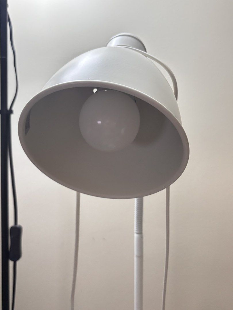 *Preloved* IKEA LERSTA floor/reading lamp (Category: Lighting) located in Makati City. Submitted by closetwanders (Listing ID 1468806126, Image 2). Description: - SRP P 1,299 - wasn’t able to use that much - with bulb.