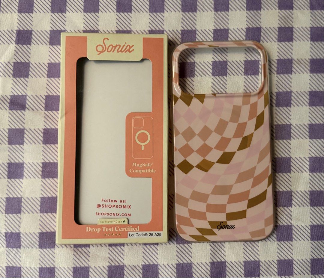 preloved sonix magsafe case (official) (Category: Cases & Sleeves) located in Mandaluyong City. Submitted by kassandramarie27_ (Listing ID 1468823117, Image 1). Description: for sale - preloved iphone 17 pro max case sonix magsafe = ₱1500 (with minimal scratches — used for a week only) mode of payment: gcash maribank or rcbc mode of delivery: j&t or lalamove/grab exp location: mandaluyong city.