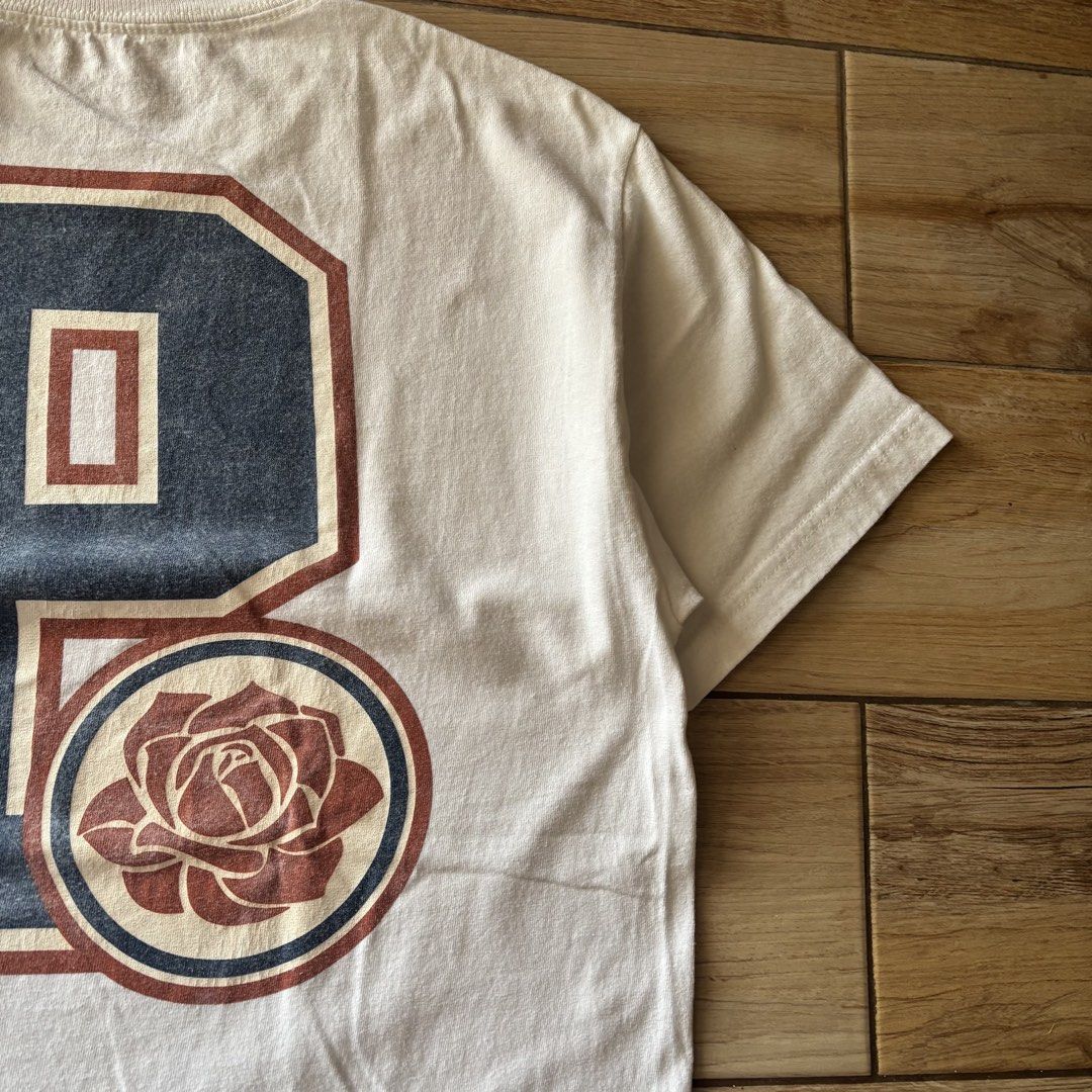 primitive rose white graphic cotton tee (Category: Tshirts & Polo Shirts ) located in Calamba. Submitted by wearlikenobody (Listing ID 1468744188, Image 3). Description: Length: 28” Width: 18” Condition: 10/10 Issue: None Size: M .