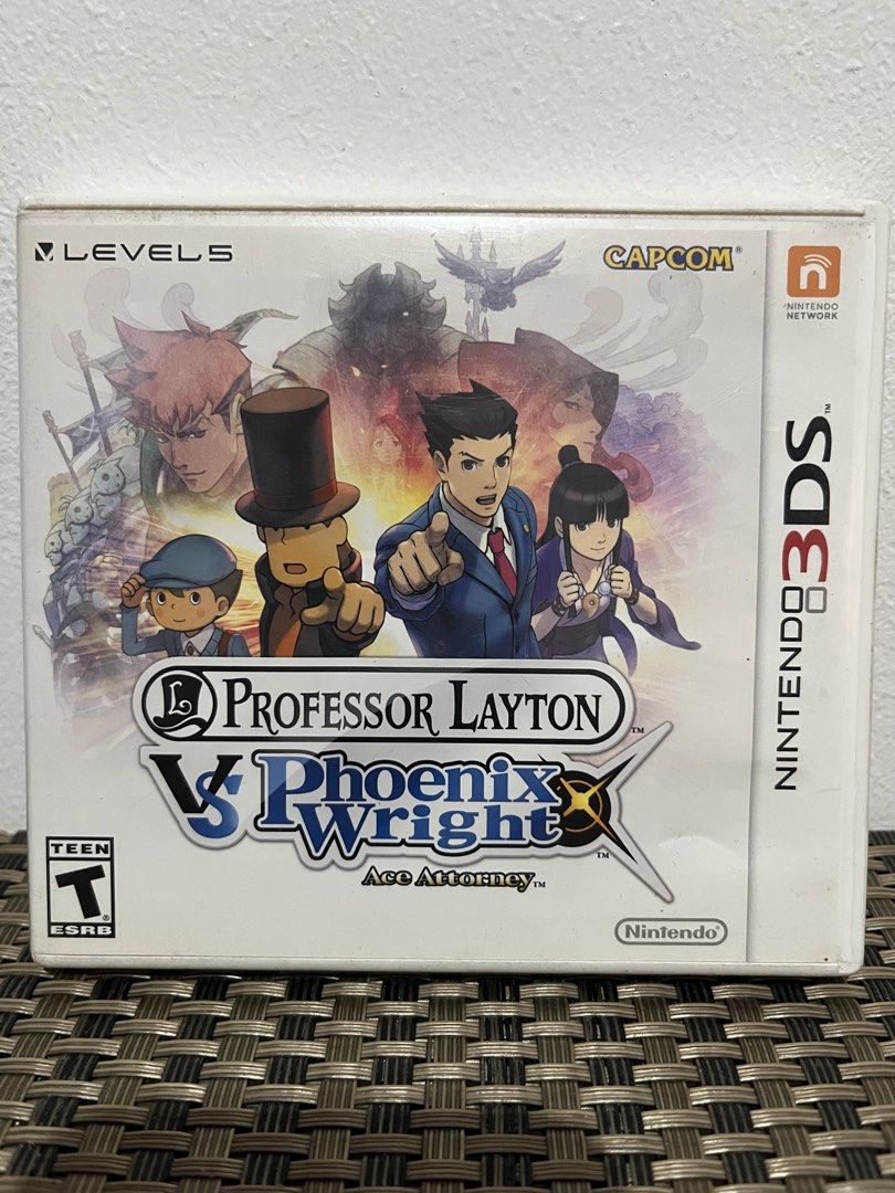 Professor Layton vs Phoenix Wright Ace Attorney (3DS) (Category: Nintendo) located in Makati City. Submitted by gabby_roxas (Listing ID 1468821831, Image 1). Description: *Can send more pics upon request *Payment first-basis *SF to be shouldered by the buyer 💸 MOP: GCash / Online Bank Transfer 📍LOC.: Makati City.