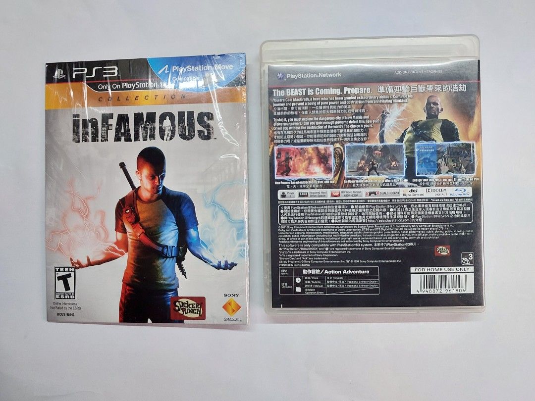 PS3 Playstation 3 Infamous 1 and 2 Collection (Category: PlayStation) located in Manila. Submitted by onereliableally (Listing ID 1468757058, Image 2). Description: PS3 Playstation 3 Infamous 1 and 2 Collection Php 1500 Please message us for any questions!.