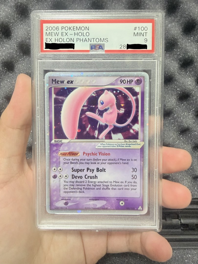 Mew ex 100/110 Rare, Toys & Collectibles, Trading Cards, Graded Singles ...