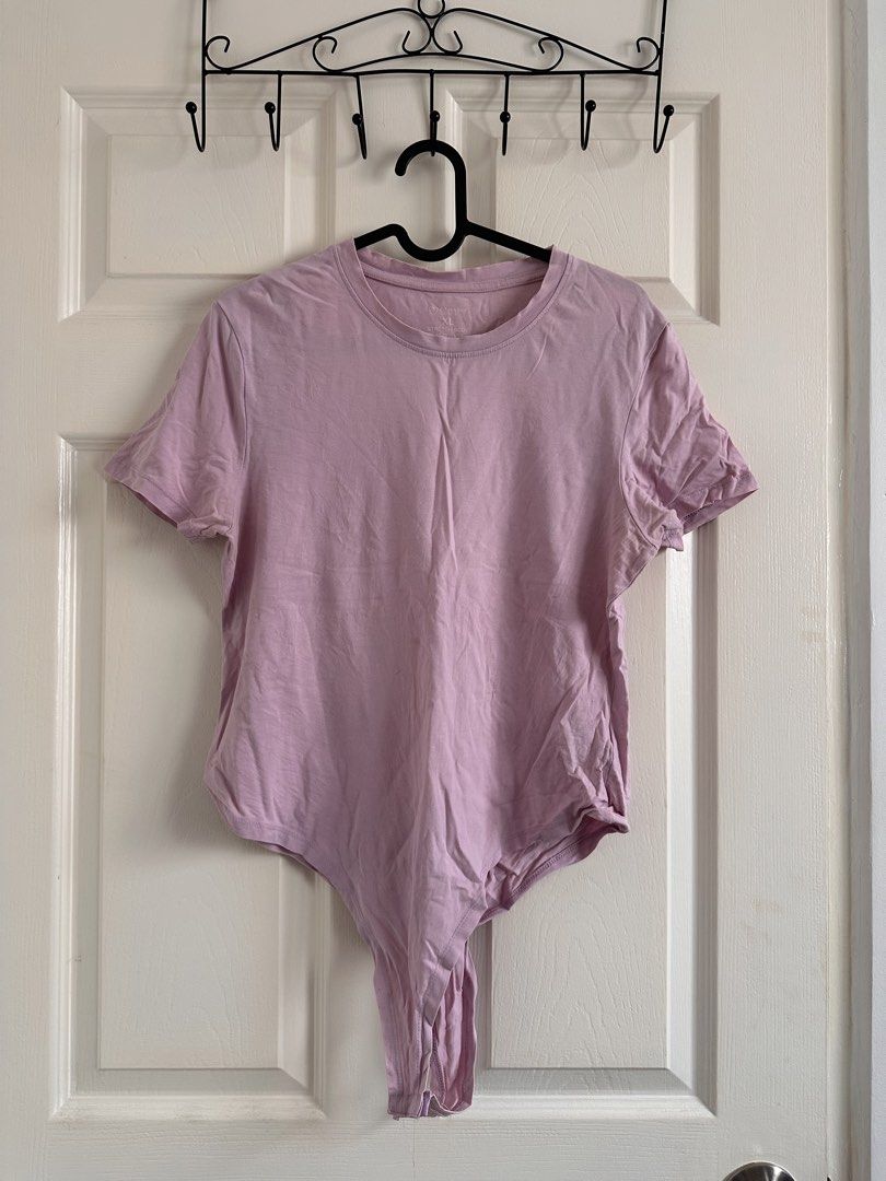 Purple Bodysuit (L-XL) (Category: Shirts) located in Bacoor. Submitted by alliabuysandsells (Listing ID 1468920263, Image 1). Description: primark purple / lilac bodysuit fits large - xl no issues.