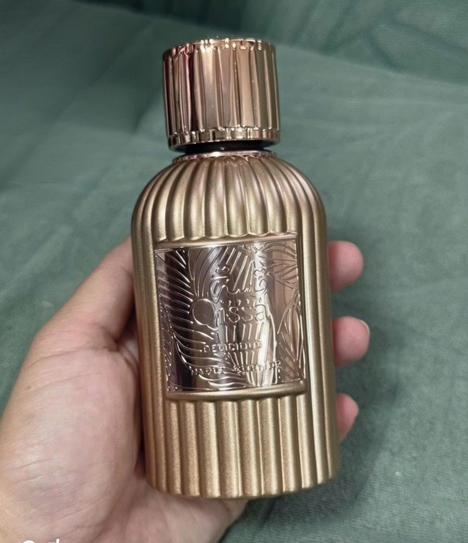 Qissa Delicious (Category: Fragrance & Deodorants) located in Caloocan City. Submitted by esj_oreo (Listing ID 1468772886, Image 1). Description: FSM Bottle only.