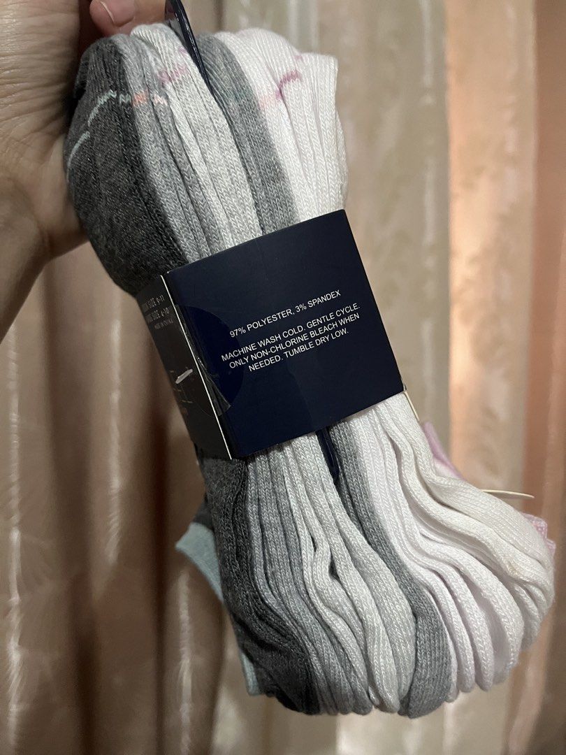 Rachel Roy 10 Pair Ankle Socks (Category: Socks & Tights) located in Las Pinas. Submitted by epitome.mnl (Listing ID 1468720378, Image 2). Description: 💎Brand New 💎RACHEL 💎Size 4-10 💎SRP 2200 💎All items 100% original 📌MOP GCASH or BDO 📌SF Shouldered by the buyer 📌Lalamove/Grab (via sched) 📌Flash / Gogo Express Provincial 80-240 📌Meetups: Las Pinas/Alabang/Laguna via schedule.