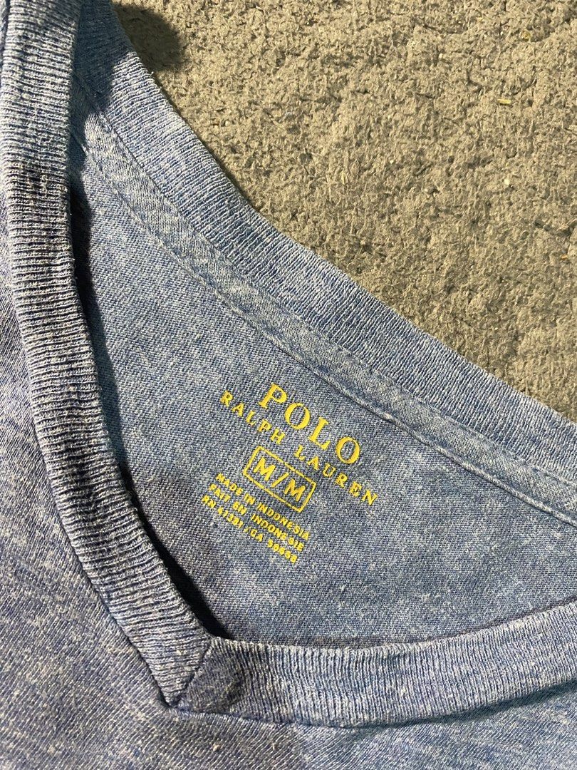 RALPH LAUREN (Category: Formal Shirts) located in Tandag. Submitted by vncntmrcllns (Listing ID 1468718065, Image 3). Description: RALPH LAUREN VNECK Width: 22.5 Length: 26 -Excellent Condition -Already wash -Color rate 10/10 All details are visible in the picture Please check each photo .