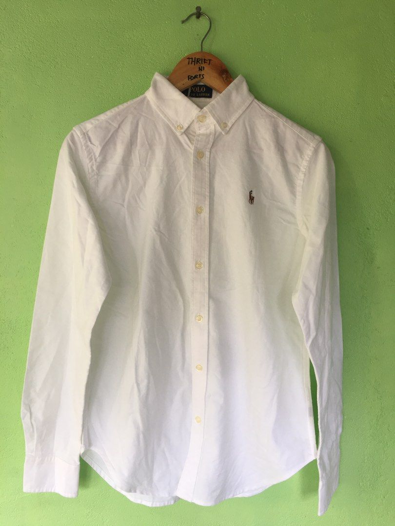 Ralph Lauren button down (Category: Activewear) located in Calapan. Submitted by thrift_ni_forts (Listing ID 1468717238, Image 1). Description: R4lph Lauren Button Down 20 Width 27 length in mid 22 in side No issue Pristine Condition DM TO PURCHASE 📩.