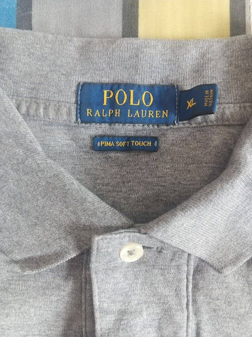 Ralph Lauren Polo XL BUNDLE! (Category: Tshirts & Polo Shirts ) located in Bantayan. Submitted by betsoj (Listing ID 1468773677, Image 2). Description: !ASPACK FREE SHIPPING! Pima Soft Touch (Authentic) W: 24 LF: 27 LB: 29 Excellent Condition Penhole - scratch 90s RL Polo (Authentic) W: 22 LF: 29 LB: 31 Good Condition minir slit (right side only).