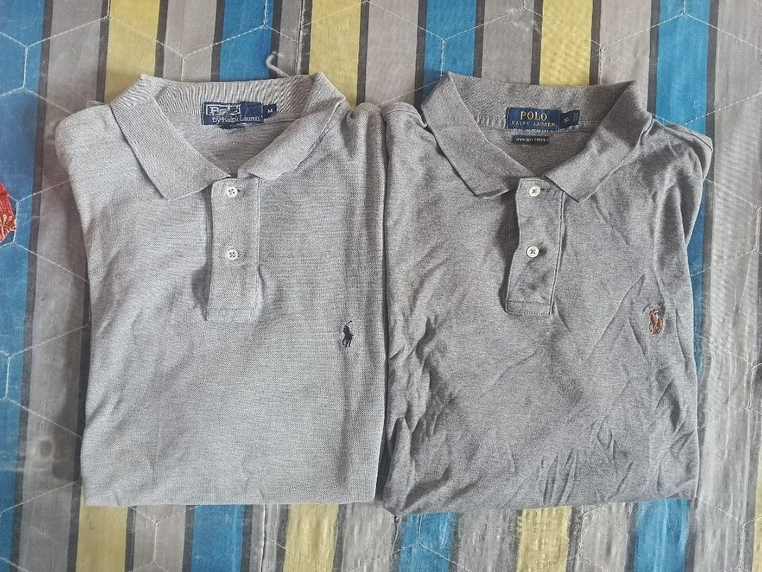 Ralph Lauren Polo XL BUNDLE! (Category: Tshirts & Polo Shirts ) located in Bantayan. Submitted by betsoj (Listing ID 1468773677, Image 1). Description: !ASPACK FREE SHIPPING! Pima Soft Touch (Authentic) W: 24 LF: 27 LB: 29 Excellent Condition Penhole - scratch 90s RL Polo (Authentic) W: 22 LF: 29 LB: 31 Good Condition minir slit (right side only).