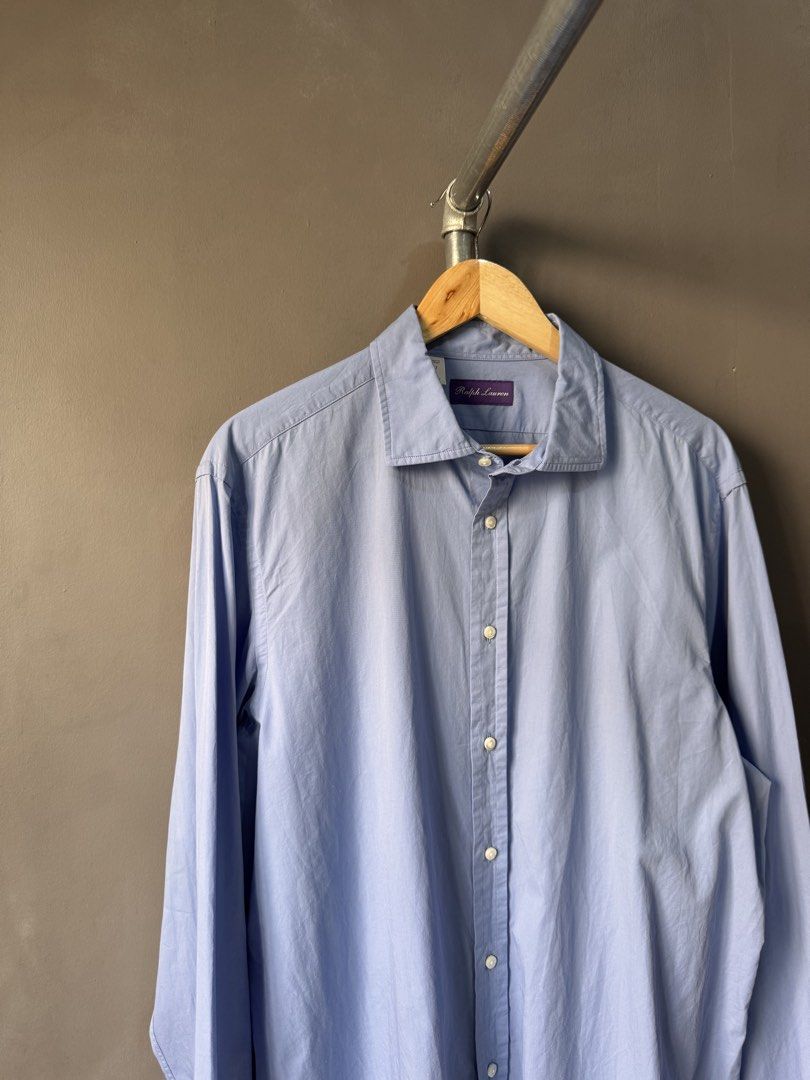 Ralph lauren Purple Label - Button up L/s (Category: Activewear) located in Cabuyao City. Submitted by _streetflavor (Listing ID 1468782425, Image 3). Description: Ralph lauren Purple Label - Button up L/s Excelleny Size. 17 on tag fits XL-XXL Length: 31/32 Width: 24 -2,500 pesos Dm.