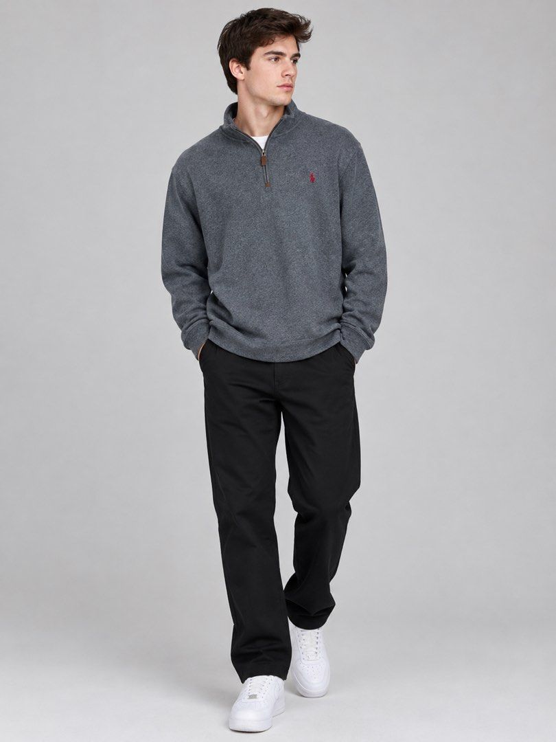 Ralph lauren qurter zipper (Category: Coats, Jackets and Outerwear) located in General Trias. Submitted by luxfinds2019 (Listing ID 1468772071, Image 1). Description: Ralph laurenn qzip! 1,999 shipped only! For big man Size xxl 26by31 Excellent to new 💯 No issue Loc laguna Pm.