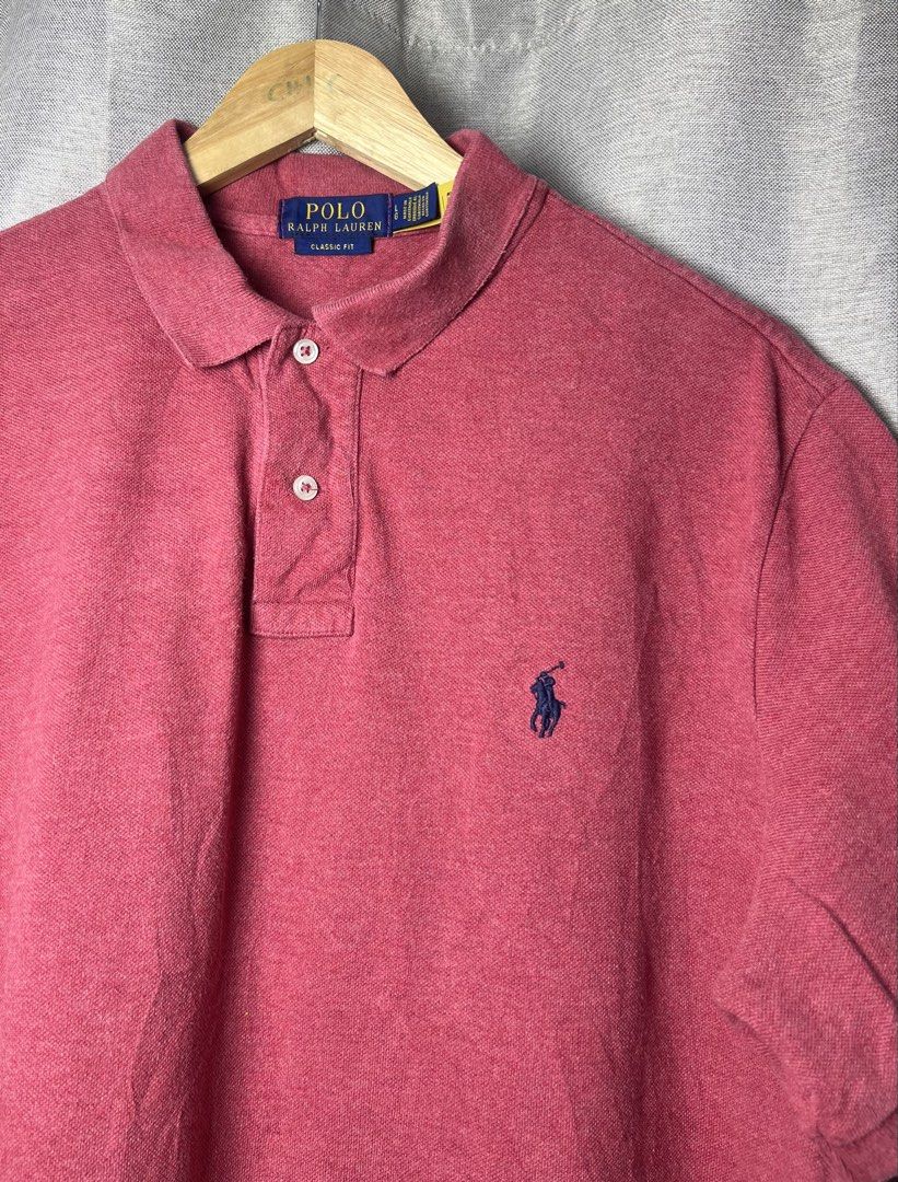 Ralph lauren! Scannable QR (Category: Tshirts & Polo Shirts ) located in General Trias. Submitted by luxfinds2019 (Listing ID 1468771582, Image 3). Description: RL poloshirt! 1399 shipped only! Size large Classic fit 23by28 Excellent condition 💯 No issue Acid color Loc laguna Pm.