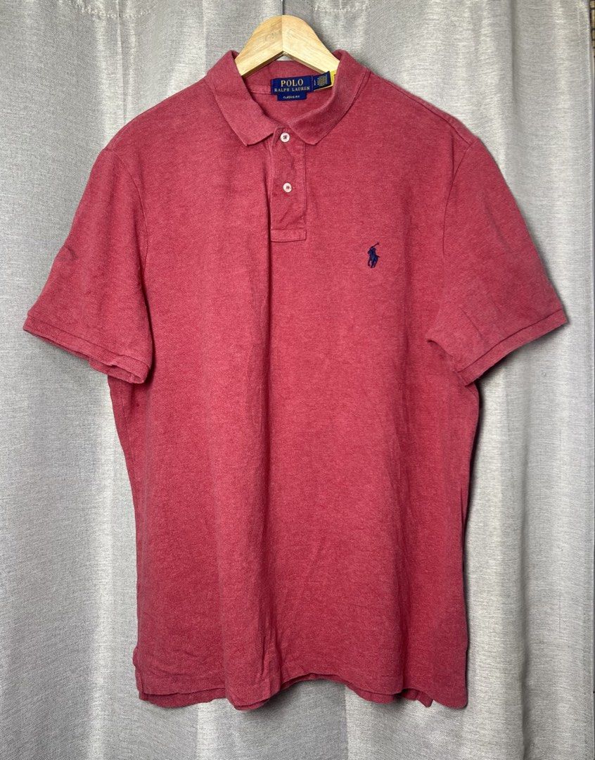 Ralph lauren! Scannable QR (Category: Tshirts & Polo Shirts ) located in General Trias. Submitted by luxfinds2019 (Listing ID 1468771582, Image 2). Description: RL poloshirt! 1399 shipped only! Size large Classic fit 23by28 Excellent condition 💯 No issue Acid color Loc laguna Pm.