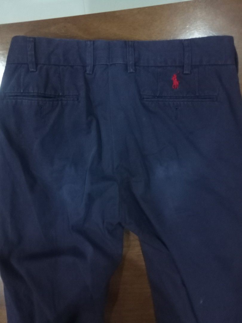 Ralph Lauren Trousers (Category: Trousers) located in Paniqui. Submitted by 2ball (Listing ID 1468904153, Image 3). Description: Ralph Lauren Trouser Pants Waist: 30-31 Condition: Good condition, walang pinhole and etc. Issue: Needs wash 400+SF only OFF/LEGIT.