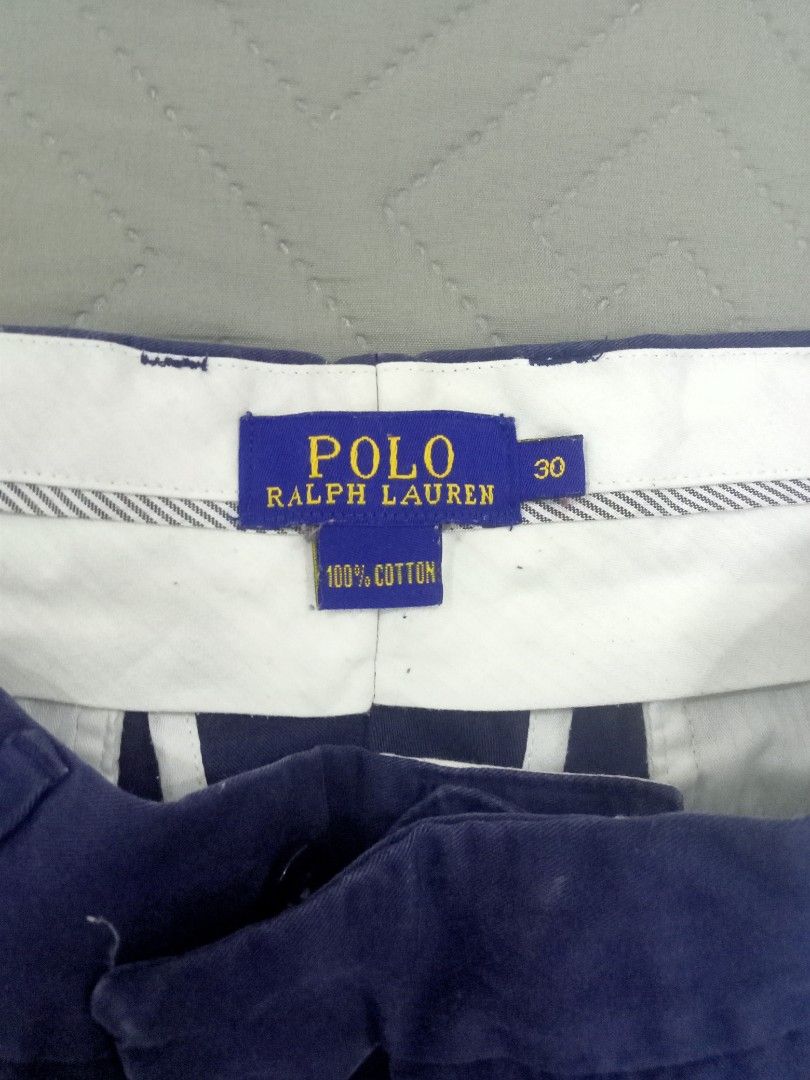 Ralph Lauren Trousers (Category: Trousers) located in Paniqui. Submitted by 2ball (Listing ID 1468904153, Image 2). Description: Ralph Lauren Trouser Pants Waist: 30-31 Condition: Good condition, walang pinhole and etc. Issue: Needs wash 400+SF only OFF/LEGIT.