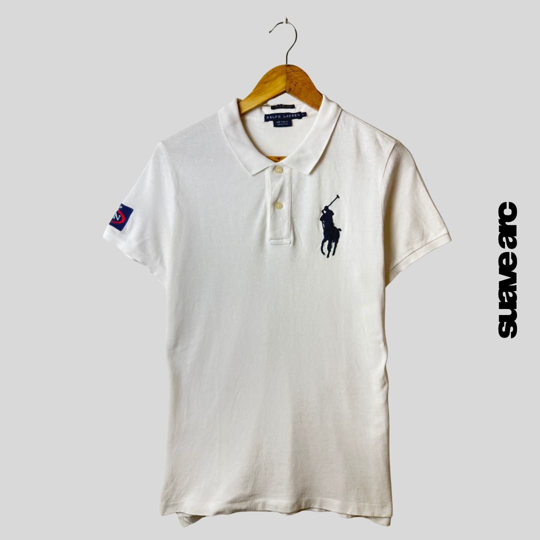 RALPH LAUREN “US OPEN” WOMENS POLO (Category: Others Tops) located in La Trinidad. Submitted by suave.arc (Listing ID 1468851382, Image 1). Description: RALPH LAUREN “US OPEN” WOMENS POLO EXCELLENT CONDITION SIZE: L ON TAG BUT BEST FIT M ( 18x27 ) LOCATION: BAGUIO CITY / LA TRINIDAD SHIPPING via JNT.