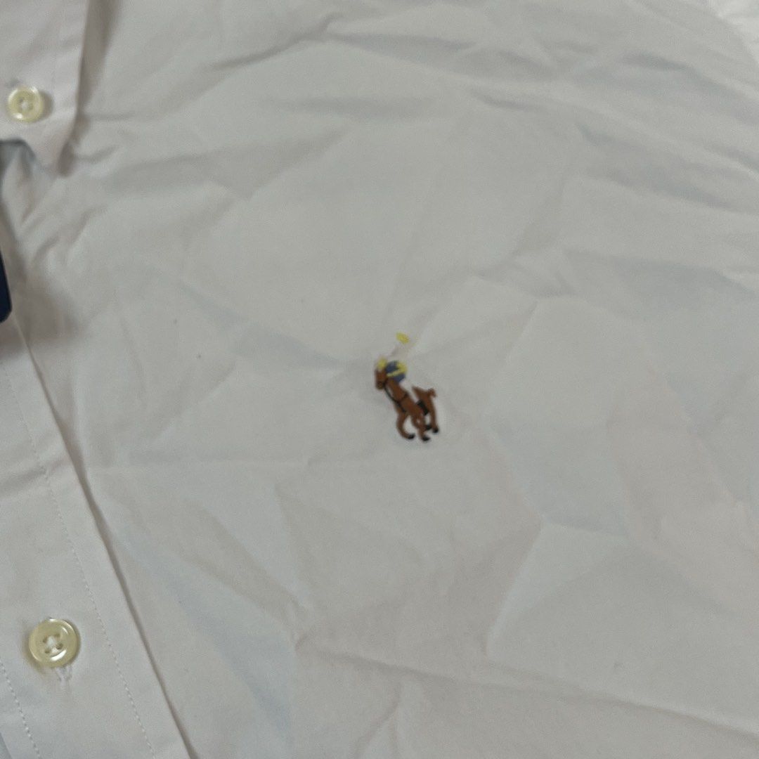 Ralph lauren white polo (Category: Tshirts & Polo Shirts ) located in Manila. Submitted by royaldripmanila (Listing ID 1468929516, Image 2). Description: No issue W23 L29.