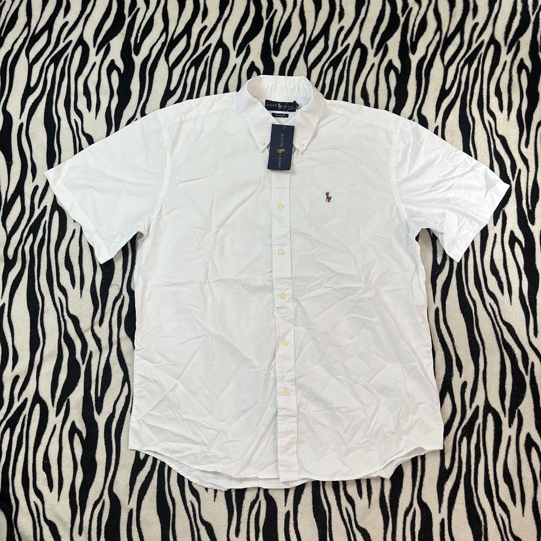 Ralph lauren white polo (Category: Tshirts & Polo Shirts ) located in Manila. Submitted by royaldripmanila (Listing ID 1468929516, Image 1). Description: No issue W23 L29.