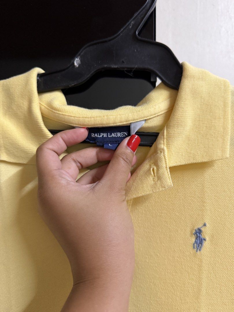 Ralph Lauren Yellow Dress (Category: Dresses) located in Naga. Submitted by hankies.collection9 (Listing ID 1468757532, Image 2). Description: Large on tag.