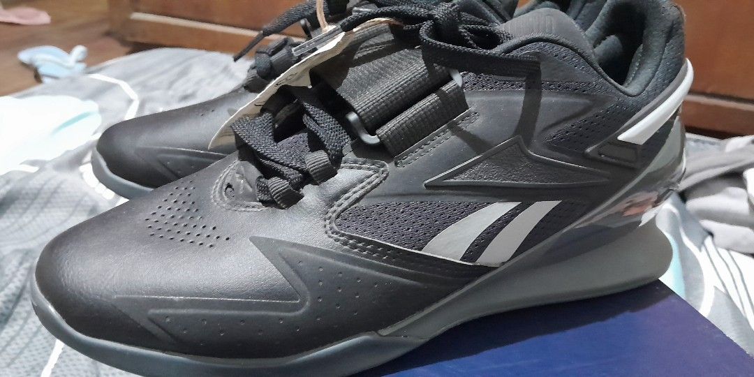 Rbk weightlifting 7 us men (Category: Sneakers) located in Manila. Submitted by dreamweaver25 (Listing ID 1468884238, Image 2). Description: brand new orig reebok legacy lifter 3 black 7 us men.