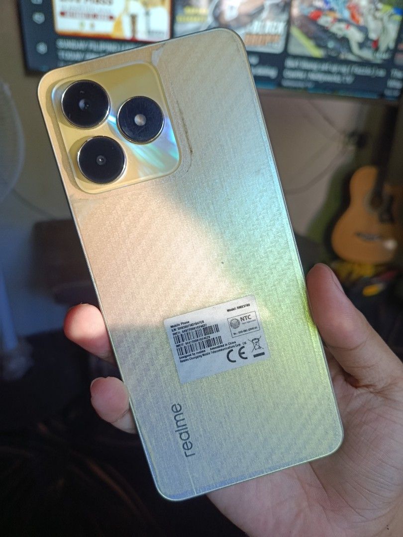 Realme C53 (Category: Realme) located in Caloocan City. Submitted by kendyy_diaz (Listing ID 1468740144, Image 3). Description: FOR SALE REALME C53 ✅128GB ROM ✅6GB RAM (UP TO 12GB WITH DYNAMIC RAM) ✅50MP AI CAMERA ✅33W SUPERVOOC FAST CHARGING ✅5000mAh BATTERY ✅6.74" 90Hz DISPLAY ✅ULTRA SLIM CHAMPION DESIGN ✅MINI CAPSULE FEATURE ✅FINGERPRINT & BUTTONS ALL WORKING ✅ALL ORIG PARTS ✅NO HISTORY REPAIR ✅NO ISSUE ✅TEST TO SAWA (UNIT AND CASE ONLY) .